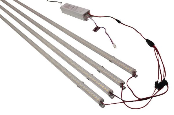 IntrinsiX Cosmos 4FT Retrofit Mag Strip Frosted Kit - 4 strip