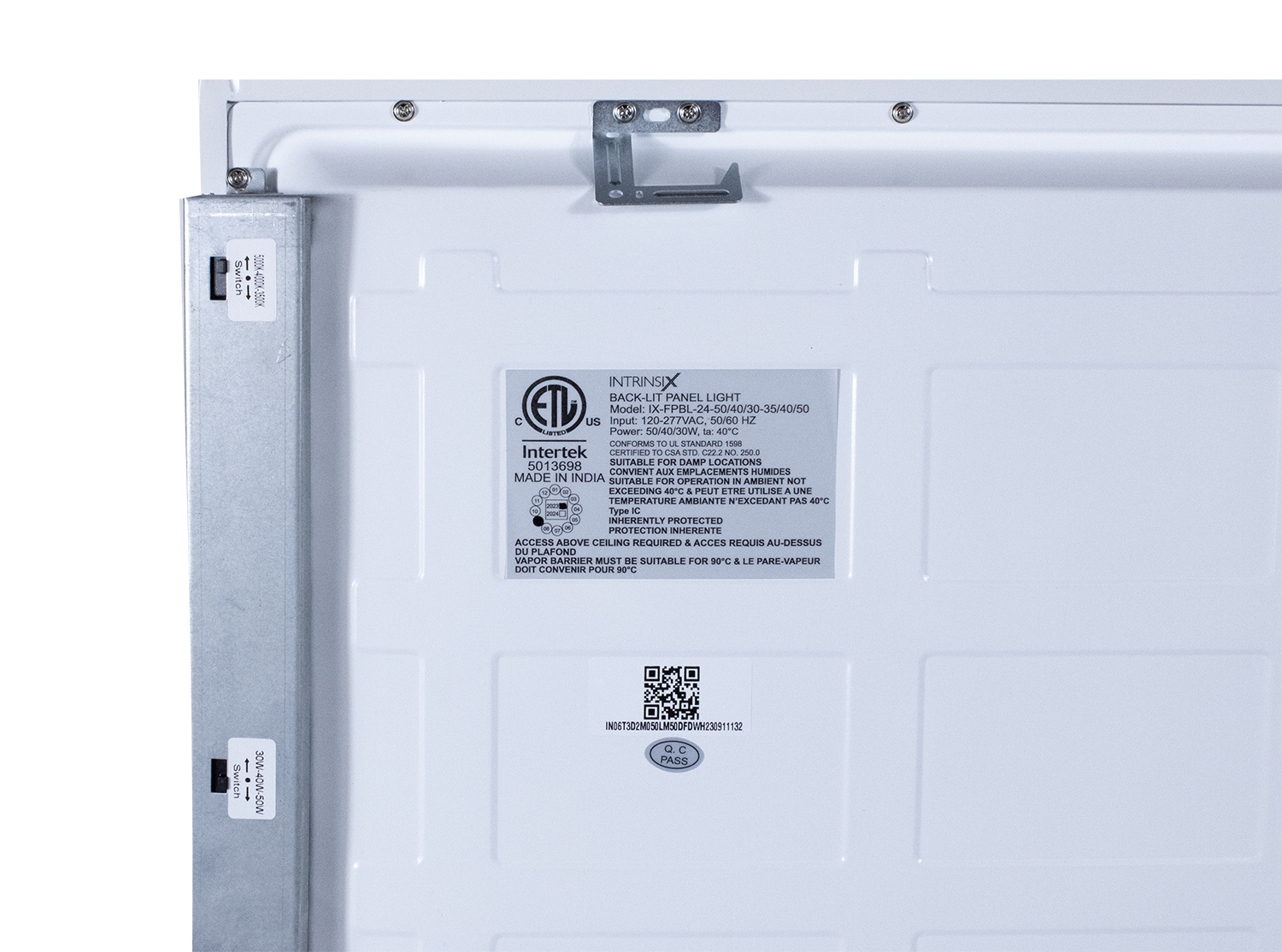 IntrinsiX 2x4 Flat Panel Vista Series 30/40/50 Wattage Selectable - Image 4