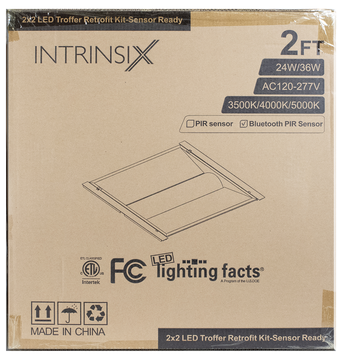 IntrinsiX Astral 2x2 NLC Retrofit Troffer 24W/36W - Image 8