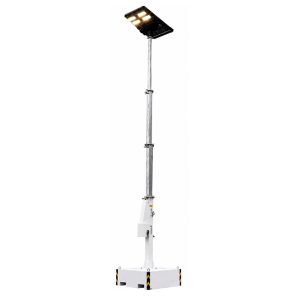 Portable Solar-Powered LED Lighting Tower